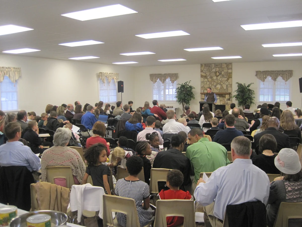 Sovereign Redeemer Community Church gathered on its first Sunday
