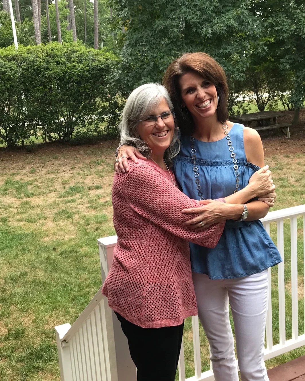 Janet Dohm and Donna Gibbs together in 2018